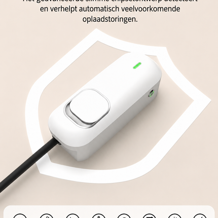 Bar2Charge CC30 11 kW Socket Laadpaal – 3-fase 16A met appfunctie