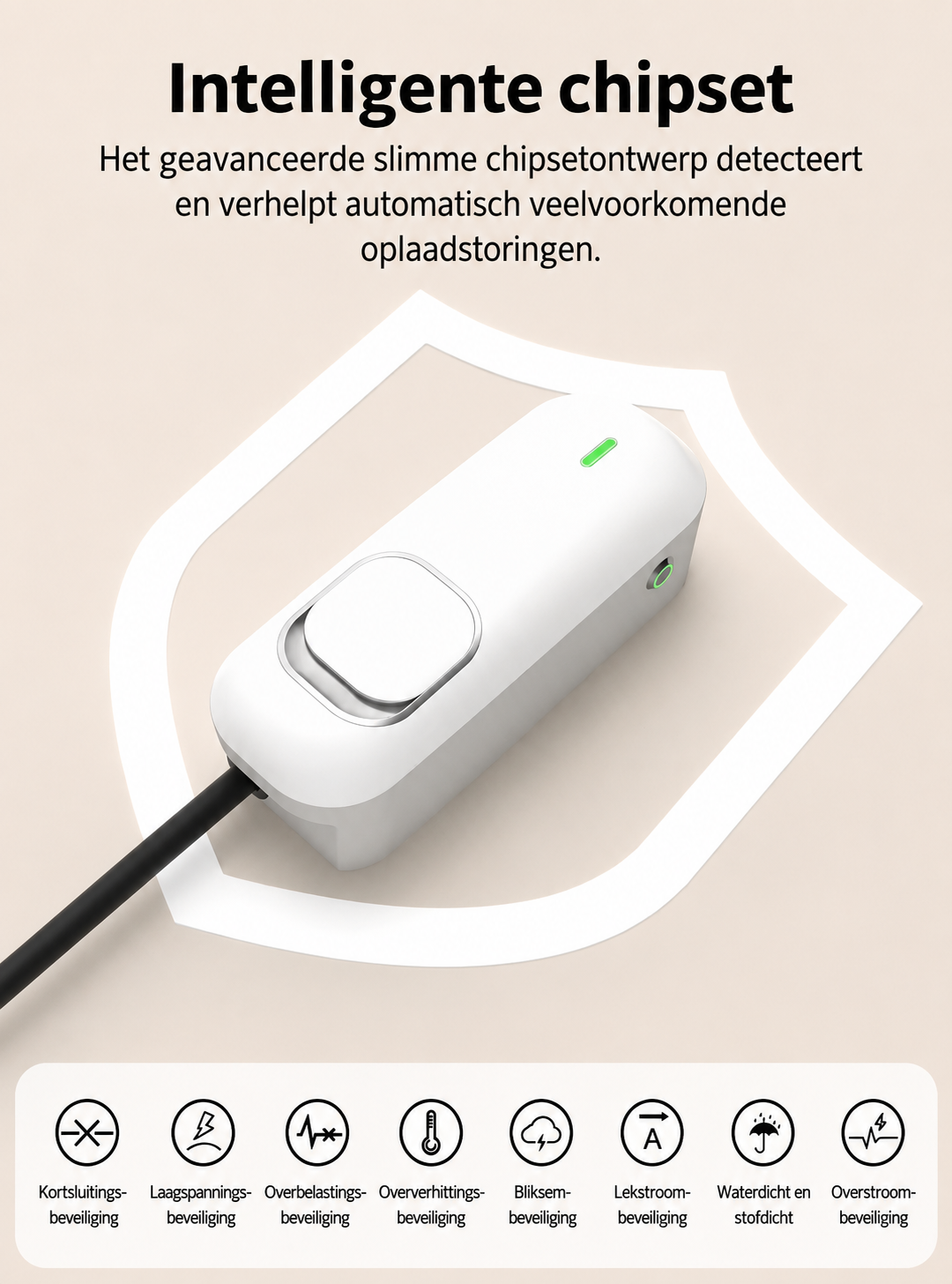 Bar2Charge CC30 11 kW Socket Laadpaal – 3-fase 16A met appfunctie