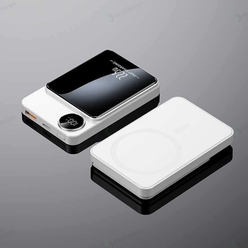 Bar2Charge MagSafe Powerbank 10.000 mAh – 22.5W Snellader met 15W Draadloos Opladen