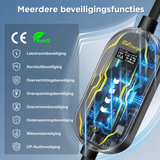 Bar2Charge 3,7kW Mobiele EV Lader Type 2 6–16A IP67 Uitgesteld Laden