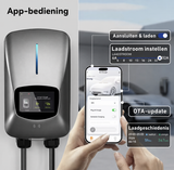 WityPower Laadpaal 7,4 / 11 / 22 kW | Type 2 5M | App, RFID & Optionele Load Balancing