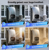 WityPower Laadpaal 7,4 / 11 / 22 kW | Type 2 5M | App, RFID & Optionele Load Balancing