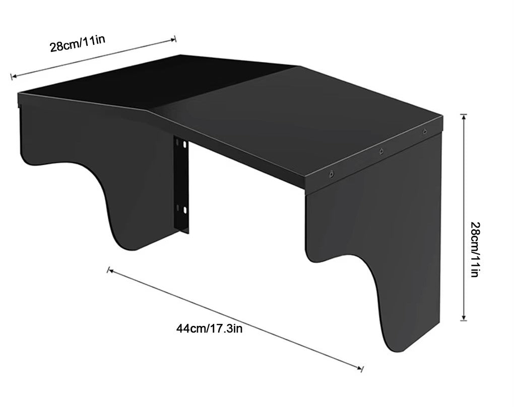 Laadpaal overkapping – Zwart aluminium