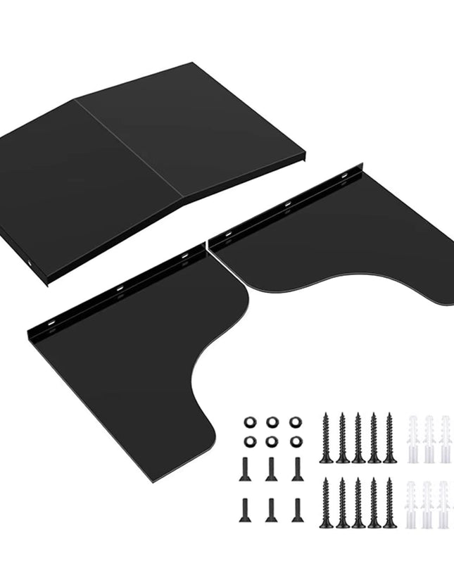 Laadpaal overkapping – Zwart aluminium