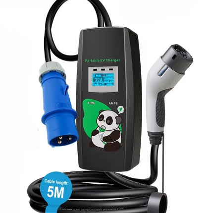 Bar2Charge 7,4 kW EV Lader Type 2 – 32A | IP54 Waterdicht & Instelbaar