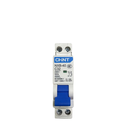 CHINT NXB-40 C32 Installatieautomaat 1P+N – 32A – 230V – 4500A