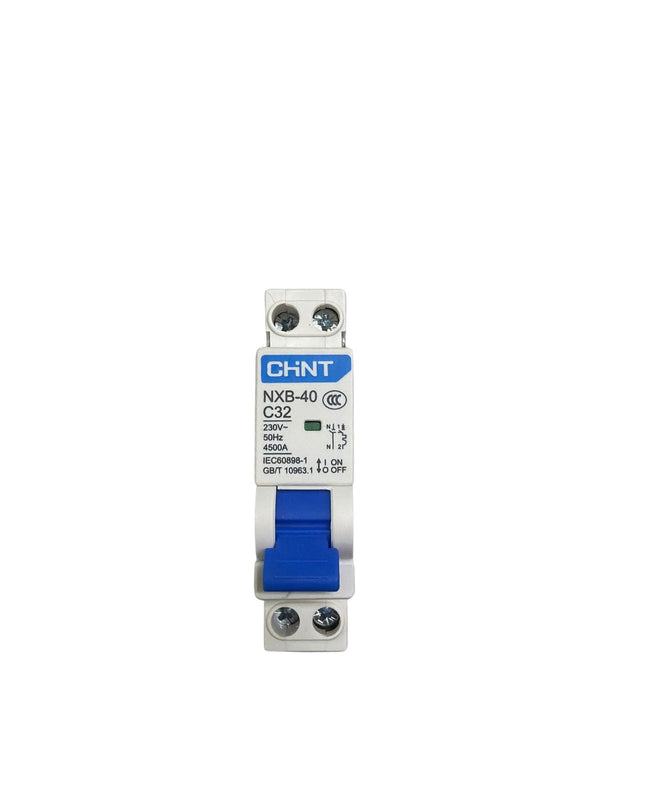 CHINT NXB-40 C32 Installatieautomaat 1P+N – 32A – 230V – 4500A