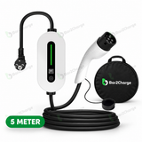 Bar2Charge A8 Pro wit 3,7 kW mobiele thuislader Type 2 5 meter met draagtas