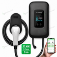 Bar2Charge L6 Pro 11 kW laadpaal – 3-fase 16A met 5 meter laadkabel en app
