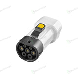 Bar2Charge Nova 16 V2L-adapter, wit-zwart, voor elektrische auto's met Type 2 V2L-ondersteuning