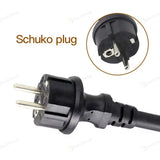 Geaarde Schuko-stekker van de Bar2Charge ST-E210 mobiele thuislader