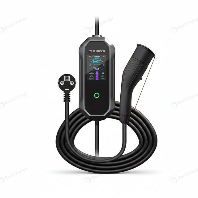 Bar2Charge TAP-32 mobiele thuislader 3,7 kW met Type 2-kabel