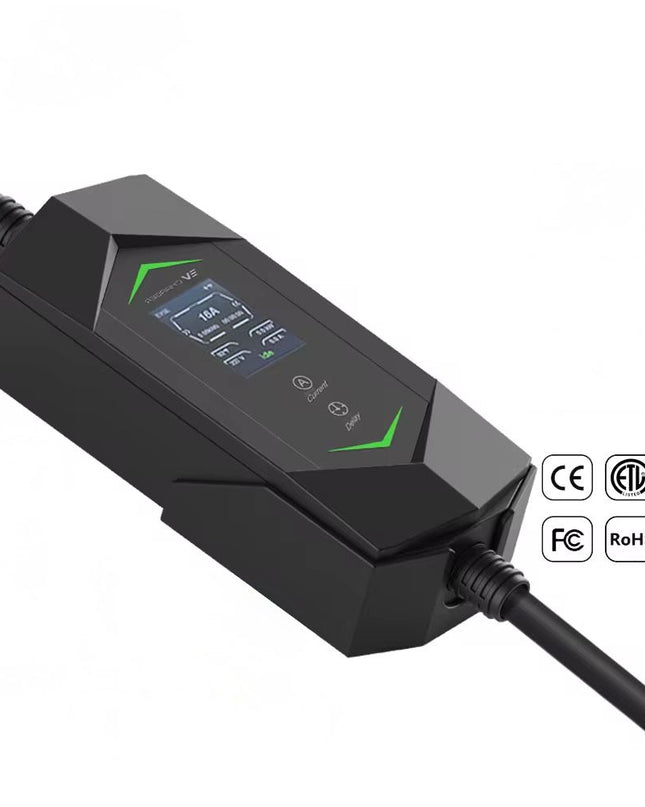 Bar2Charge 3,7 kW Smart EV Home Charger – Typ 2 – Einstellbar (6A-16A) – Smart Life App – IP65 wasserdicht