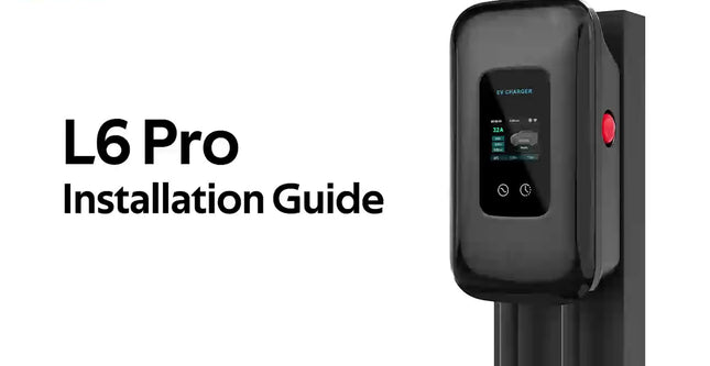 Bar2Charge Ladestation 7kW – 1-phasig – Typ 2 – 5m Kabel – App-Steuerung – Wasserdicht IP65 – Für Elektro- &amp; Hybridautos
