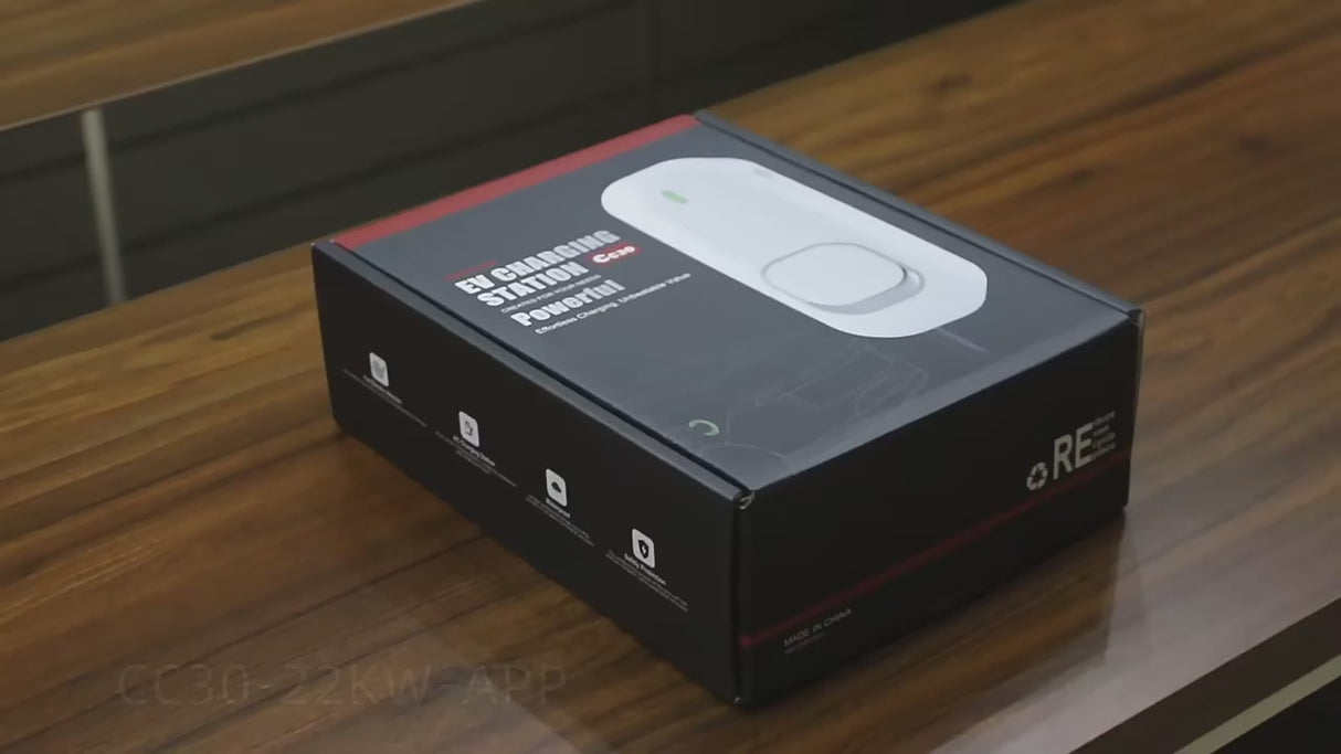 Bar2Charge CC30 11 kW Socket Laadpaal – 3-fase 16A met appfunctie