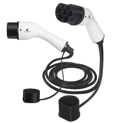 Bar2Charge 22kW Charging Cable Type 2 – 3-phase | 32A | 5 meters | IEC 62196 | With dust cover and TPU protection