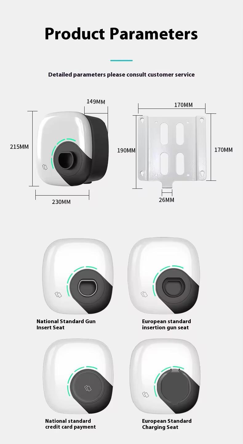 Bar2Charge Q1-Socket Laadpaal | 22 kW | TYPE 2 | 1 Fase & 3 Fase | IP65 | App Control