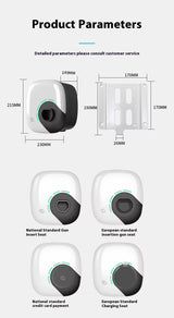 Bar2Charge Q1-Socket Laadpaal | 22 kW | TYPE 2 | 1 Fase & 3 Fase | IP65 | App Control