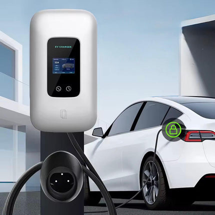 Bar2Charge 11kW Wallbox-Ladestation – 3-Phasen 16A – Typ 2 – App-Steuerung – IP65 – 5m Kabel – Für Elektro- und Hybridautos