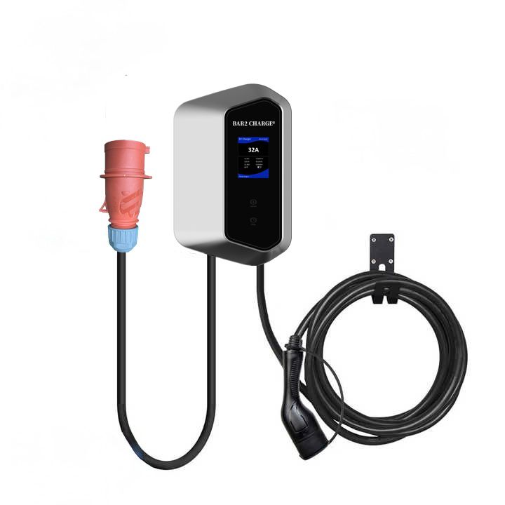 Bar2Charge VCS-Z21 Laadpaal – 3-Fase Wallbox met App – RFID – Type 2 – 5m Kabel – EV & Hybride