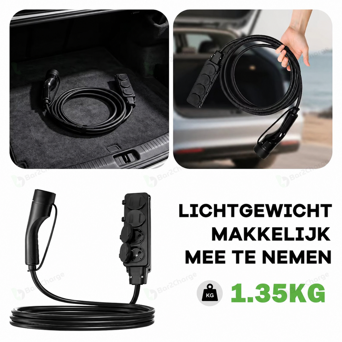 V2L adapter met maximaal 4000W vermogen