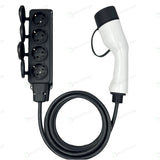 Bar2Charge V2L Adapter Type 2 4000W met 4 stopcontacten